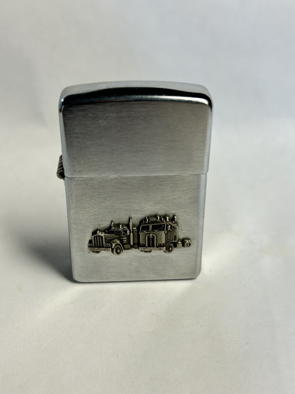 vintage park lighter with semi trucks-image