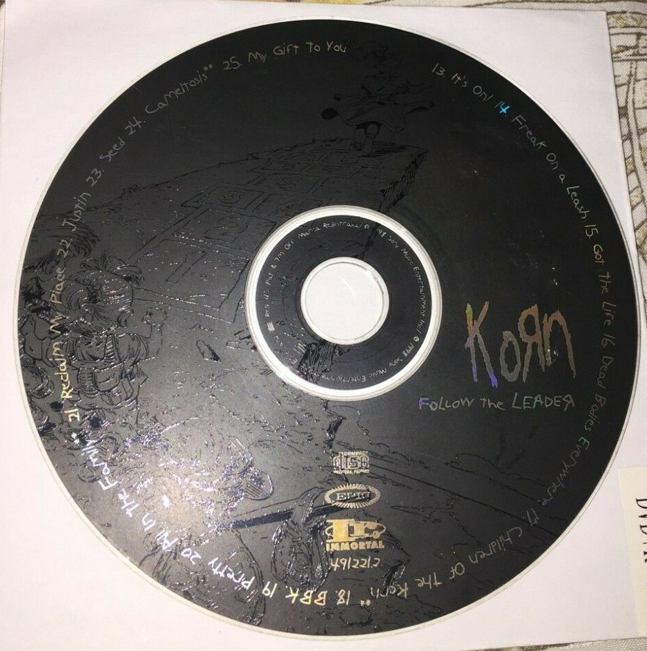 Korn - Follow The Leader [CD] - NOTE: CD ONLY, NO CASE OR