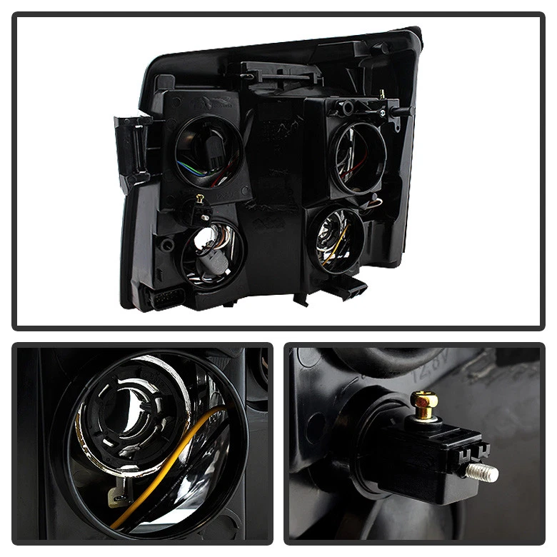 Faros de repuesto izquierda+derecha Cadillac Escalade 2002 base/ext 02 Foto 3 de 3