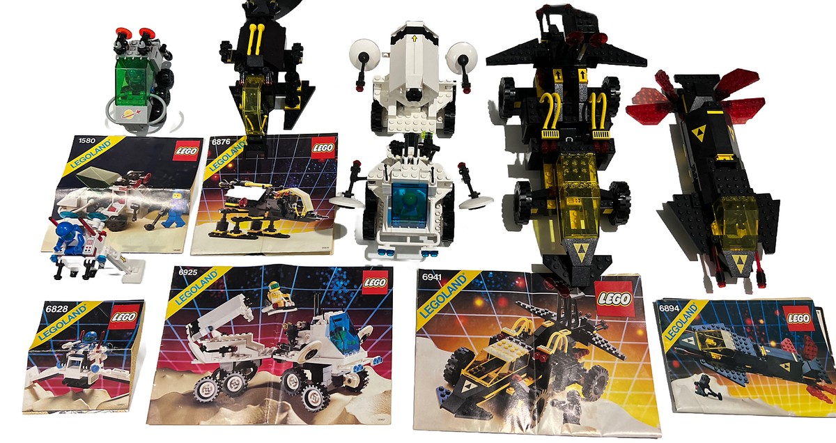 Classic Lego Space Sets 1980s 80s Lego Space Sets 2025