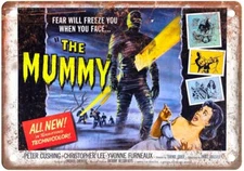 100 Monsters Vintage Movie Poster Old Retro Look Metal Sign MP3056