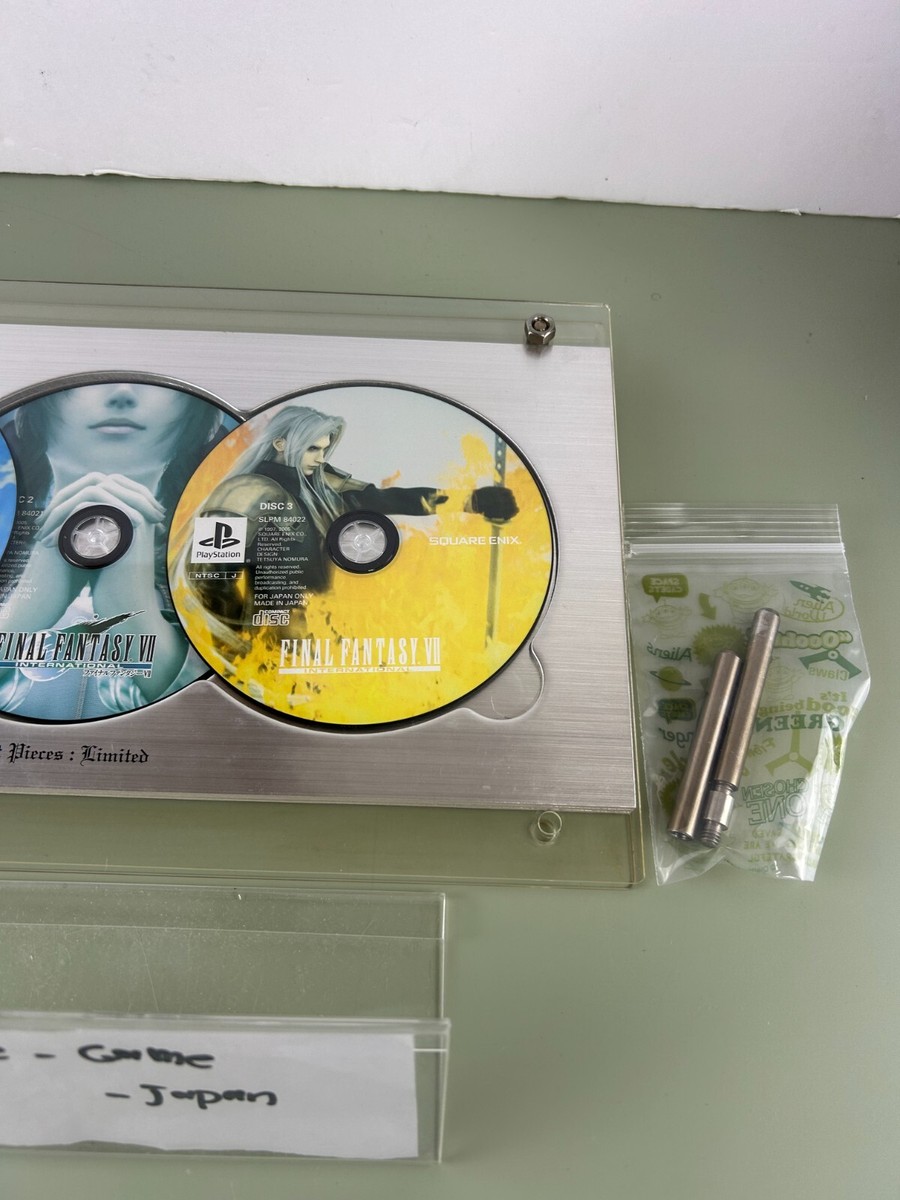 Final Fantasy VII INTERNATIONAL ADBENT PIECES LIMITED PS1 Disc