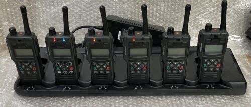 6 * SEPURA STP9240 UHF 407-473MHZ Portable 2-Way Handheld TETRA Radio Kit - Foto 2 di 11