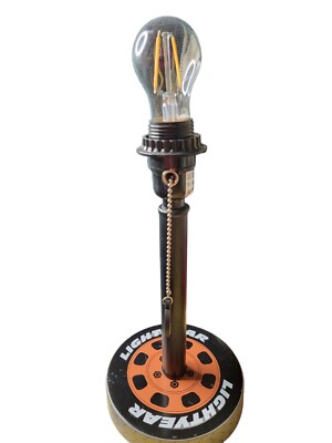 Lightyear Autoshop Auto Mechanic Garage Light Lamp Tire Men Cave Boy Room