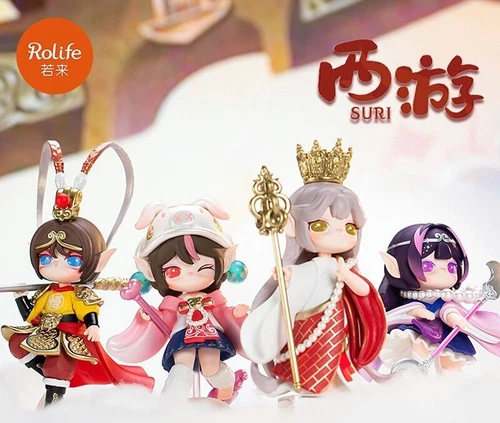 Rolife SURI Journey to the West Serie Blind Box ein Set (8 Stück) Figuren Spielzeug HEISS - Bild 3 von 6