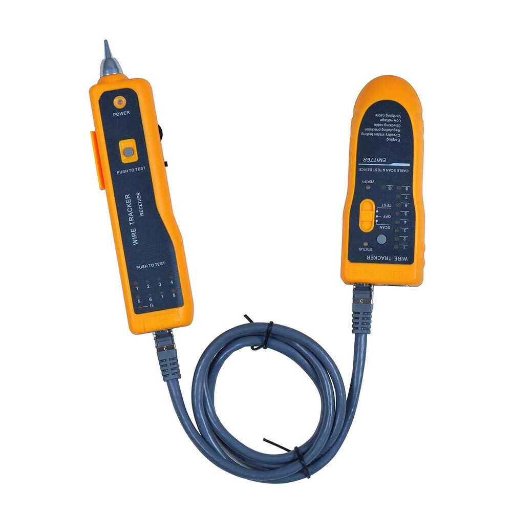 JW-360 Tester Di LAN Rete Cavo Cat5 Cat6 RJ45 UTP STP - Foto 8