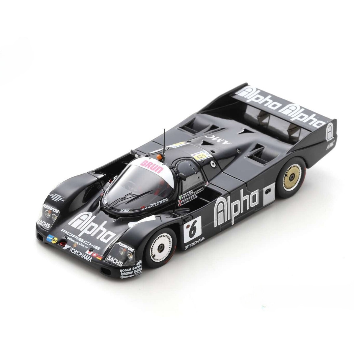 1:43 Porsche 962 C by Spark S9876 Model RaceCar | eBay