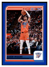 2023-24 NBA Hoops Aaron Wiggins #126 Blue - Oklahoma City Thunder