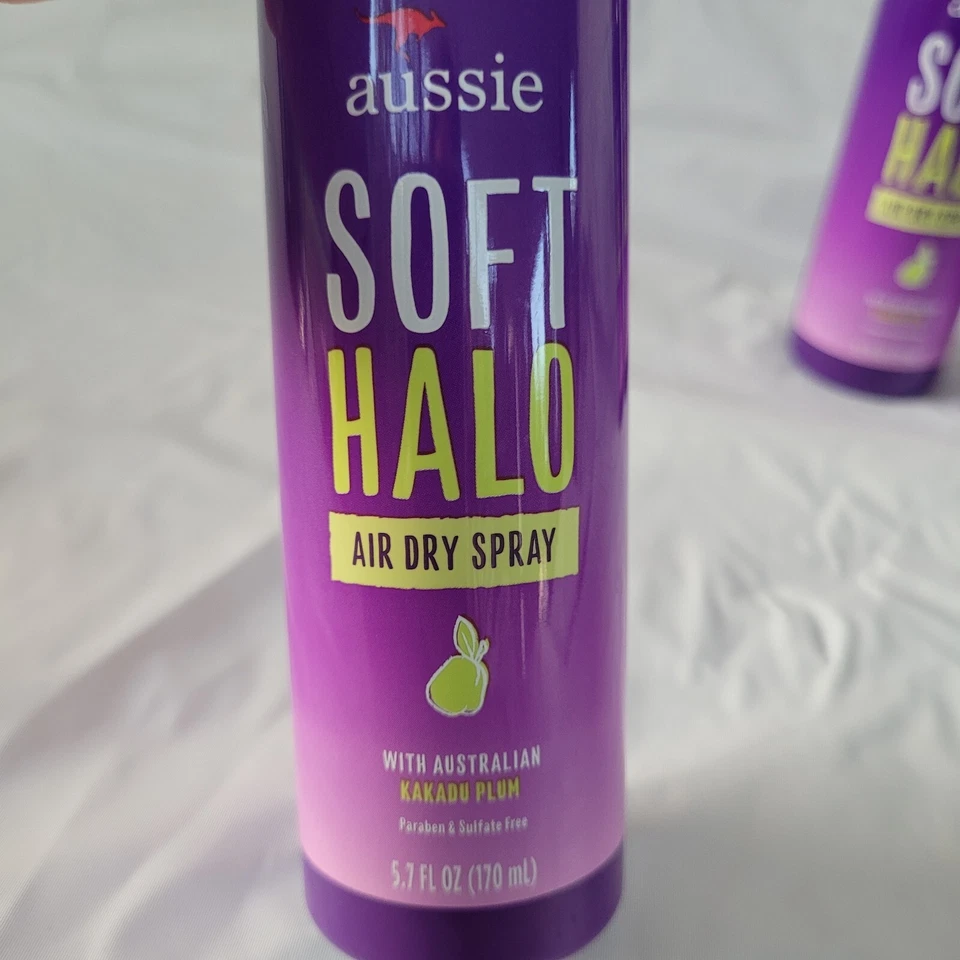 3 x Aussie SOFT HALO spray seco al aire con ciruela cakadu australiana descontinuado nuevo Foto 2 de 4