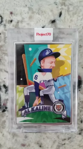 Topps Project 70 Card 68 - 2001 Al Kaline by Pose - Artist Proof