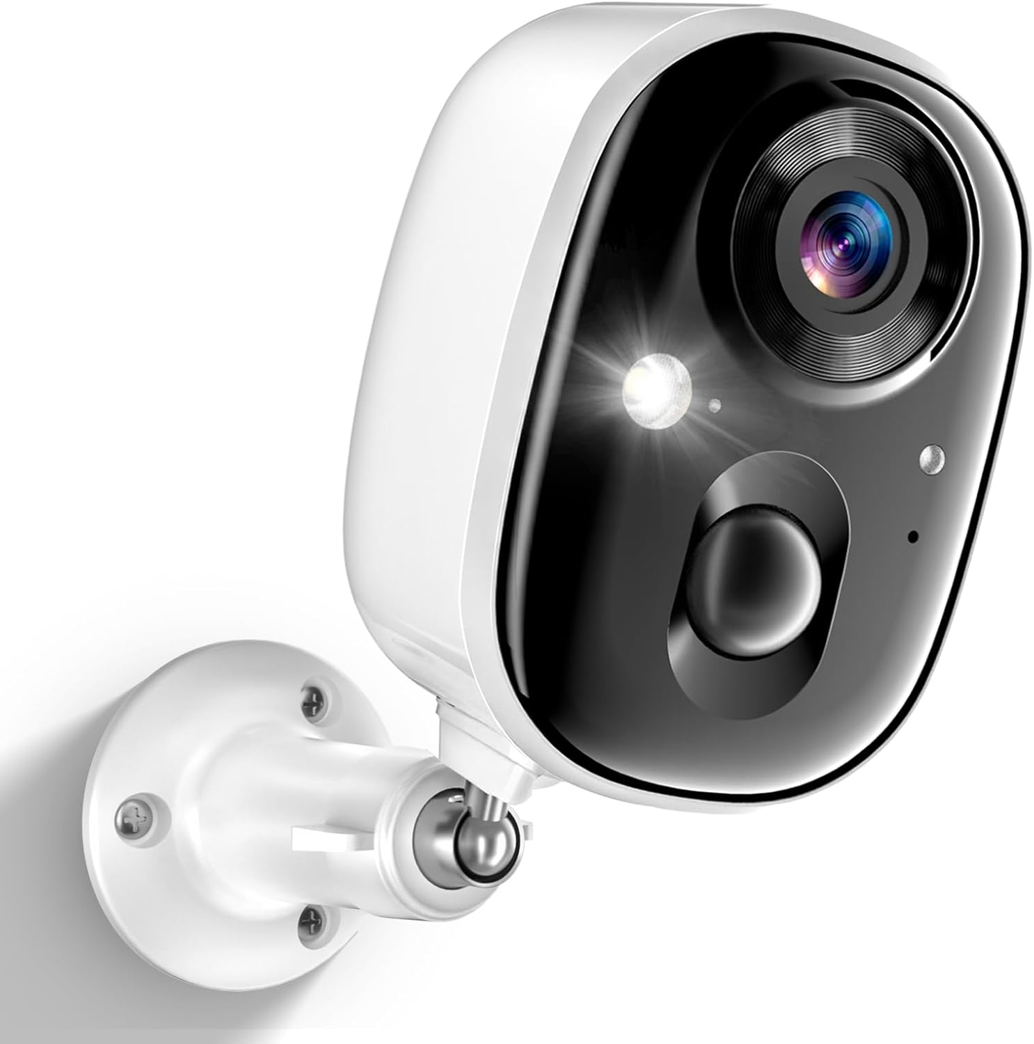 Wireless Outdoor 2K Security Cameras with Battery, Color Night Vision, and WiFi