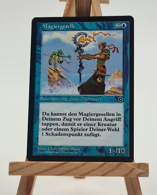 Magiergeselle Portal 2. Zeitalter Magic Karte Deutsch (Apprentice Sorcerer)
