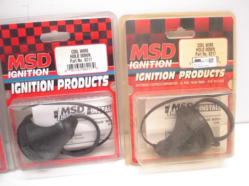 4 NUEVOS RETENEDORES DE ALAMBRE DE BOBINA NASCAR MSD ENCENDIDO 8217 SUJETADOR BOTE BLÁSTER - Imagen 3 de 6