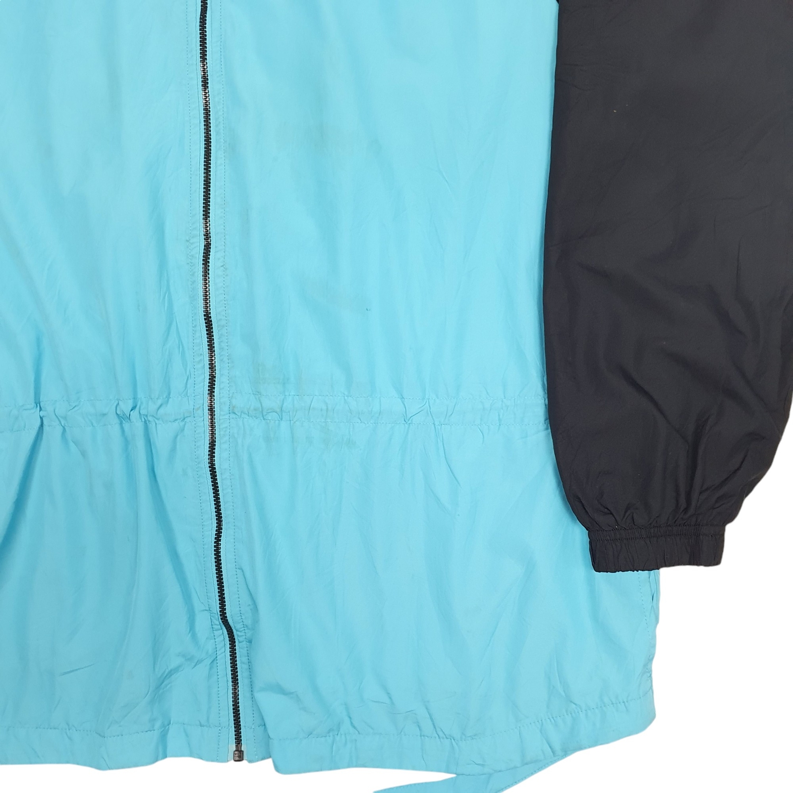 NIKE Windbreaker Jacket Coat Vintage 2000s Hooded Womens L image 4