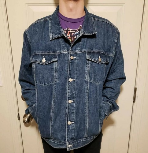 Vintage OshKosh Jean Jacket Mens Size 