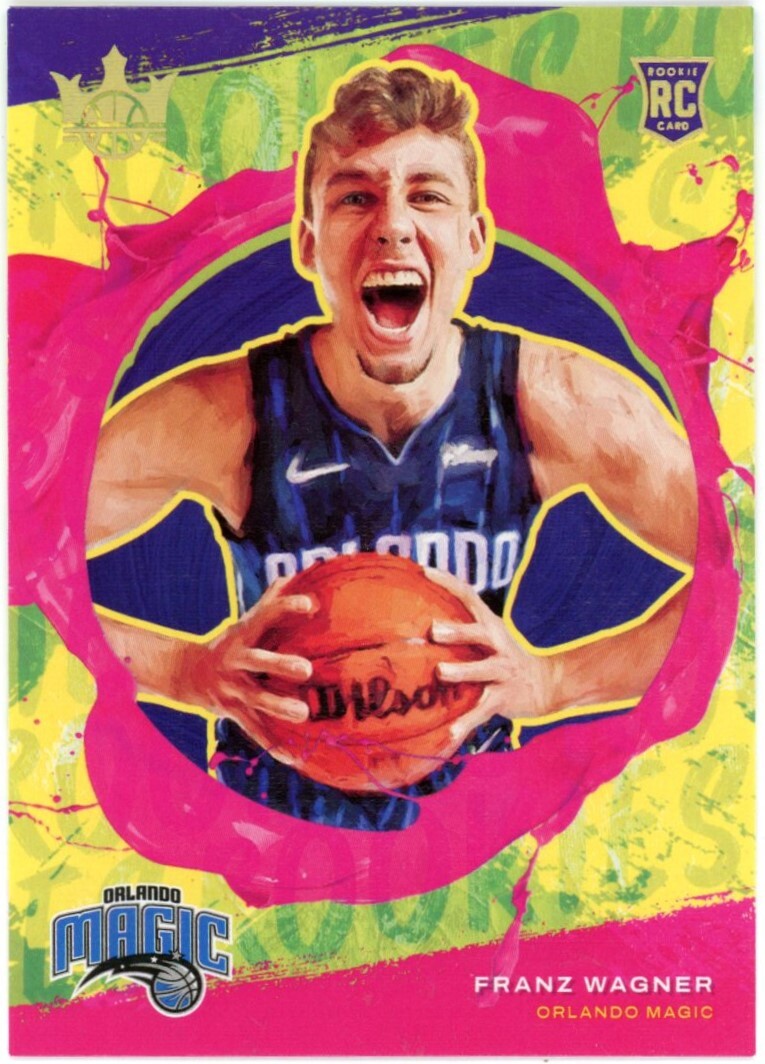 Franz Wagner 2021-22 Panini Court Kings RC #125 Rookies Level II Magic