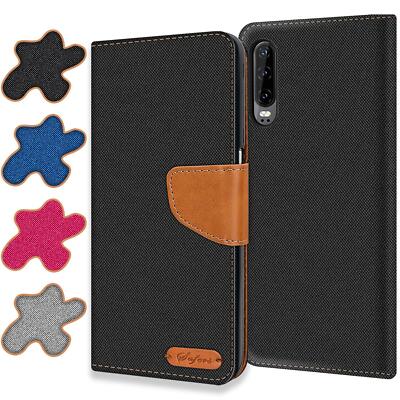 Handy Hülle für Huawei P30 Tasche Wallet Flip Case Schutz Hülle Cover