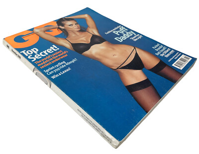 GQ Magazine UK NOV 2000 HEIDI KLUM Victorias Secret PUFF