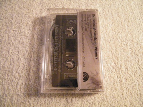 THE PITTSBURGH SYMPHONY - Guide to 1992-93 Season - Cassette Tape Sealed New - Picture 2 of 7