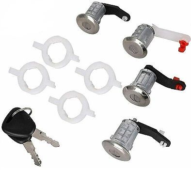 Verrouillage de porte Renault Mascott kit 4 serrures barillet avant arrière