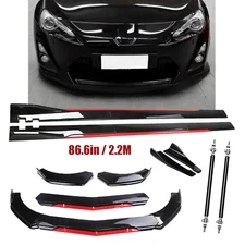 Front Bumper Lip Splitter Spoiler Side Skirt For Scion FR-S/Toyota 86 Body Kit