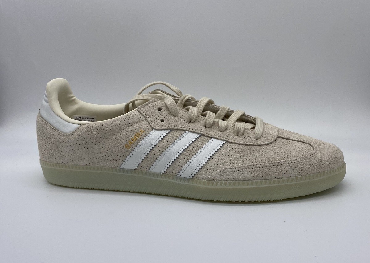 Adidas Samba OG Wonder White Linen Green Men\'s Size 7.5 Sneakers‎ HP7906 6e3e2d107927b81a7b0dbb65264aaa  main image 3