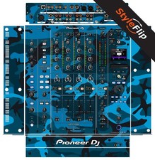 Pioneer DJM-A9 Skin Blue Camo Protective Decal StyleFlip Skins