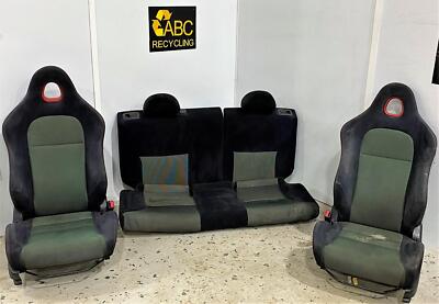 2002-2005 Honda Civic Si EP3 Front Rear Left Right Seat Set Cloth