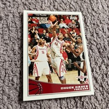 2009-10 Topps Houston Rockets Basketball Card #102 Chuck Hayes