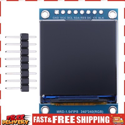 1.54 Inch Color LCD LED Screen Module 240x240 SPI Interface ST7789 SN9F
