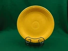 VINTAGE FIESTA WARE ~ 9 1/2" YELLOW PLATE ~ OLDER "GENUINE" MARK 1936 -1969