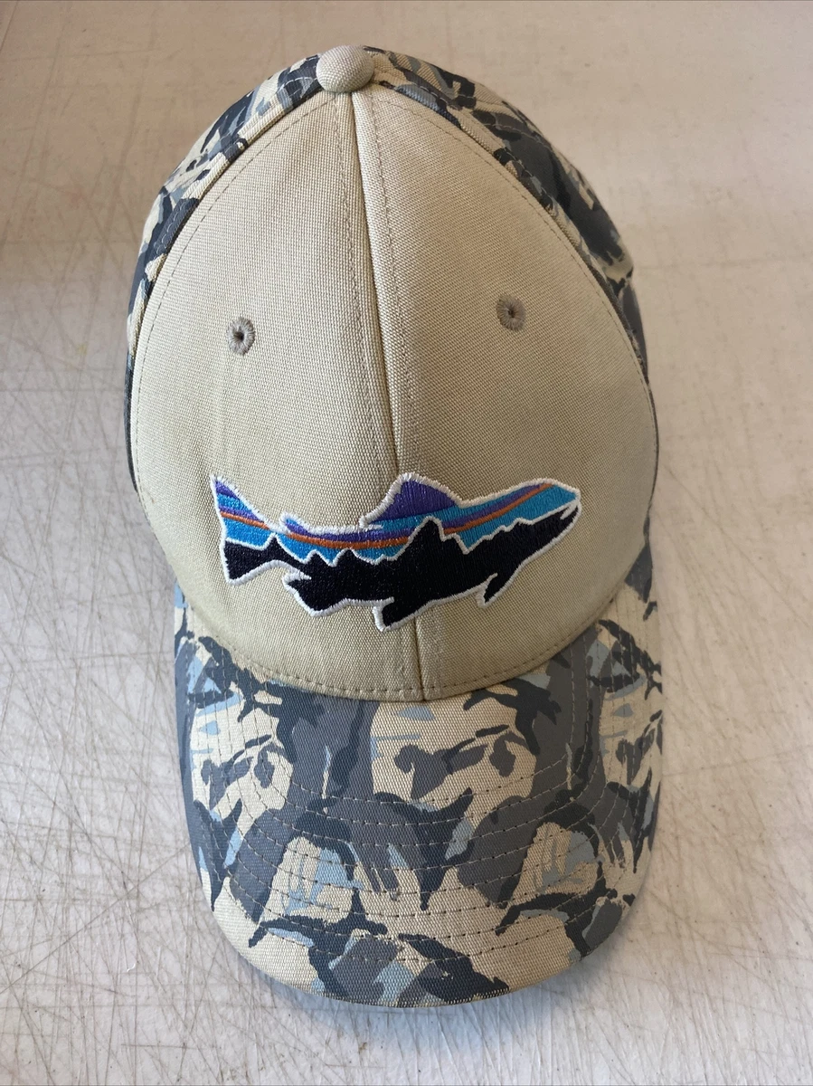 patagonia camo trout hat