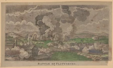 8" x 10" Photo 1814 Battle of Plattsburg Print shows the Battle of Lake