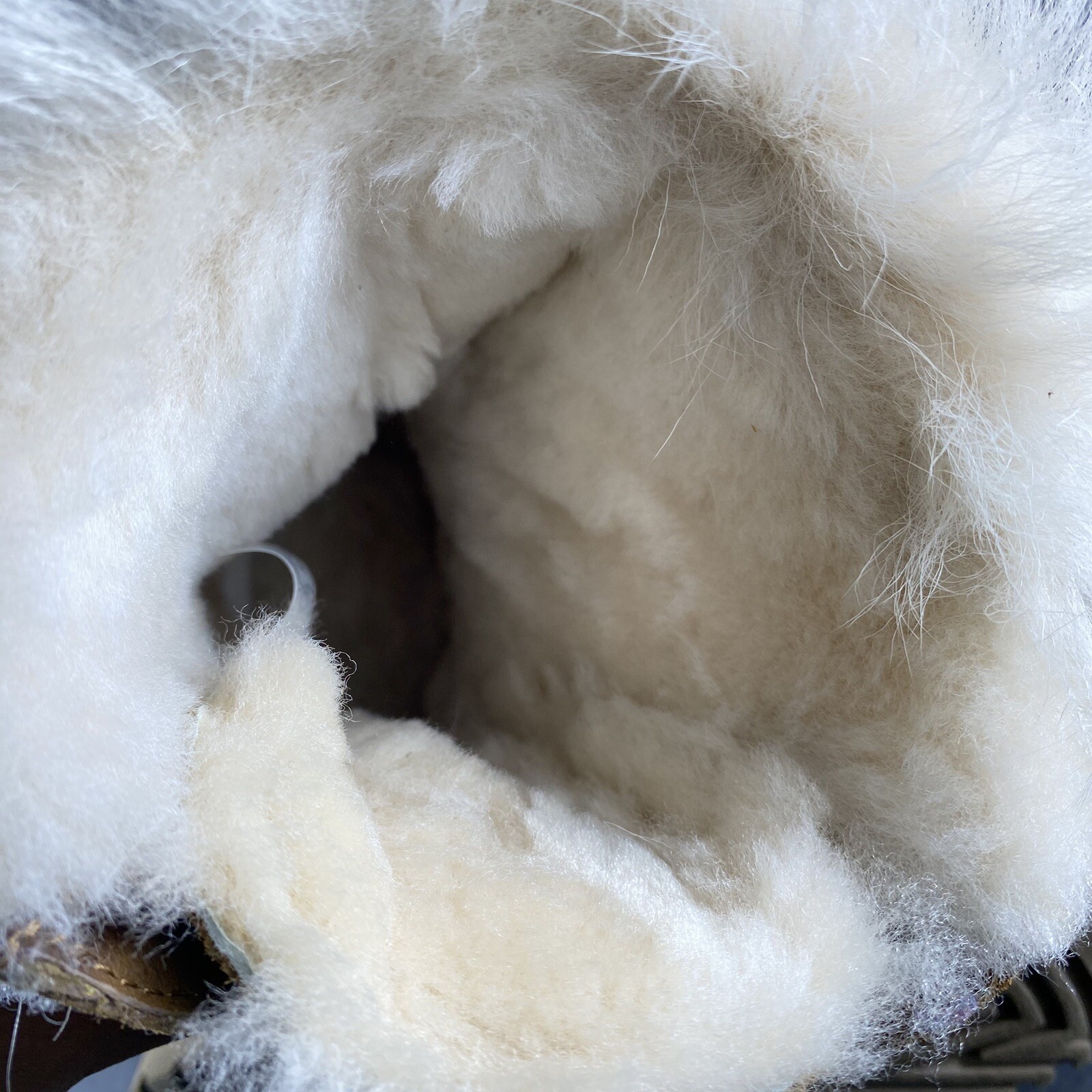 UGG Patchwork Fluff Brown Pink White Suede Leathe… - image 9