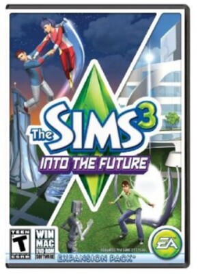 The Sims 3 Into the Future PC Mac Expansion Pack New Sealed Unopened DVD-ROM