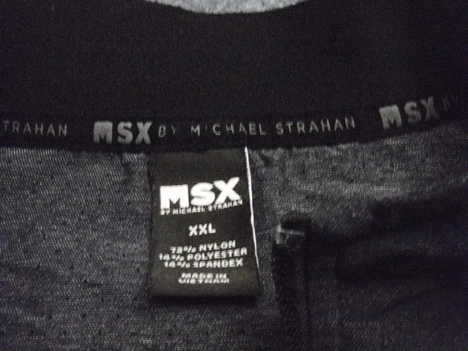 Chaqueta MSX By Michael Strahan Hombre XXL Azul Cremallera Completa Ligera Manga Larga Foto 4 de 4