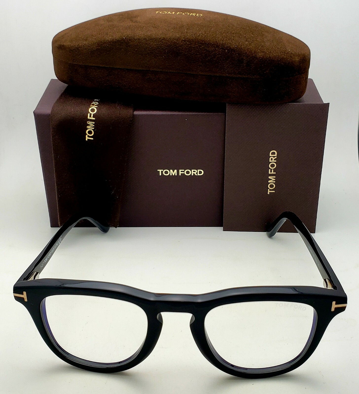 Tom Ford Tf5488 B 001 Black 49mm 