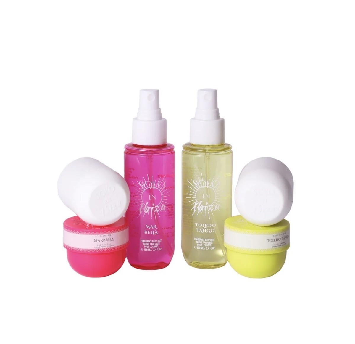 SOLO EN IBIZA Marbella & Toledo Tango Body Mist & Body Cream Gift
