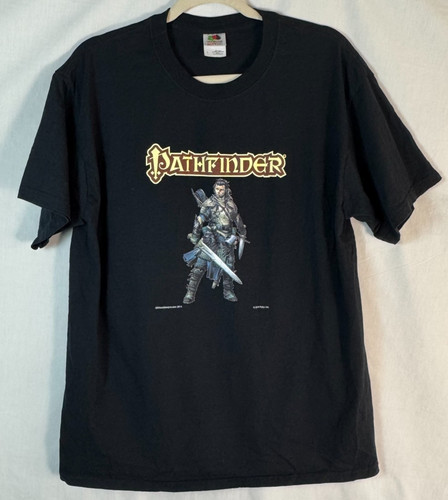 Vintage Pathfinder Valeros Paizo Off World Designs T Shirt, Size Large L