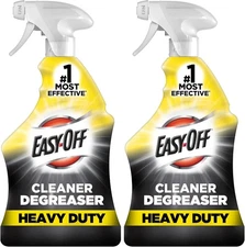 Easy Off Heavy Duty Degreaser Cleaner Spray, 32 Ounce (Pack of 2)