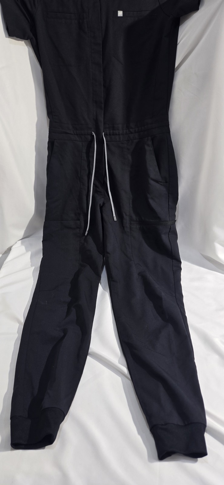 FABLETICS Black Short Sleeve Collared Jumpsuit-Dr… - image 3