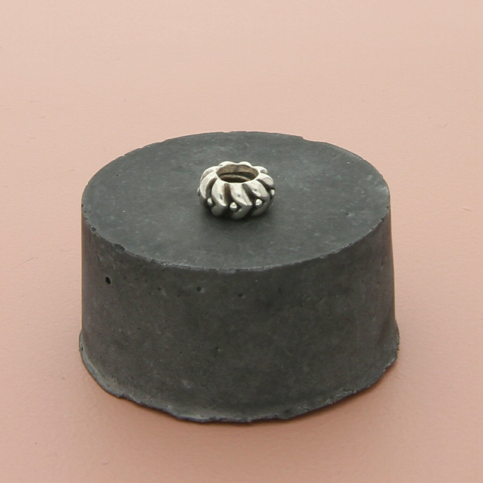 Pandora Sterling Silver Heartbeats Spacer Charm Bead Pendant Elegant Design