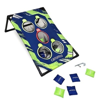 CARROMCO Bean Bag Toss Wurfspiel Cornhole Outdoor Garten 8 Wurfsäckchen