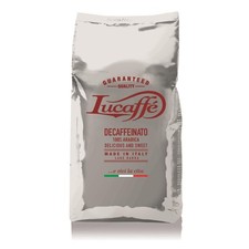 Lucaffe DECAFFEINATO 700g ganze Bohnen, koffeinfreie Kaffeebohnen 100% Arabica