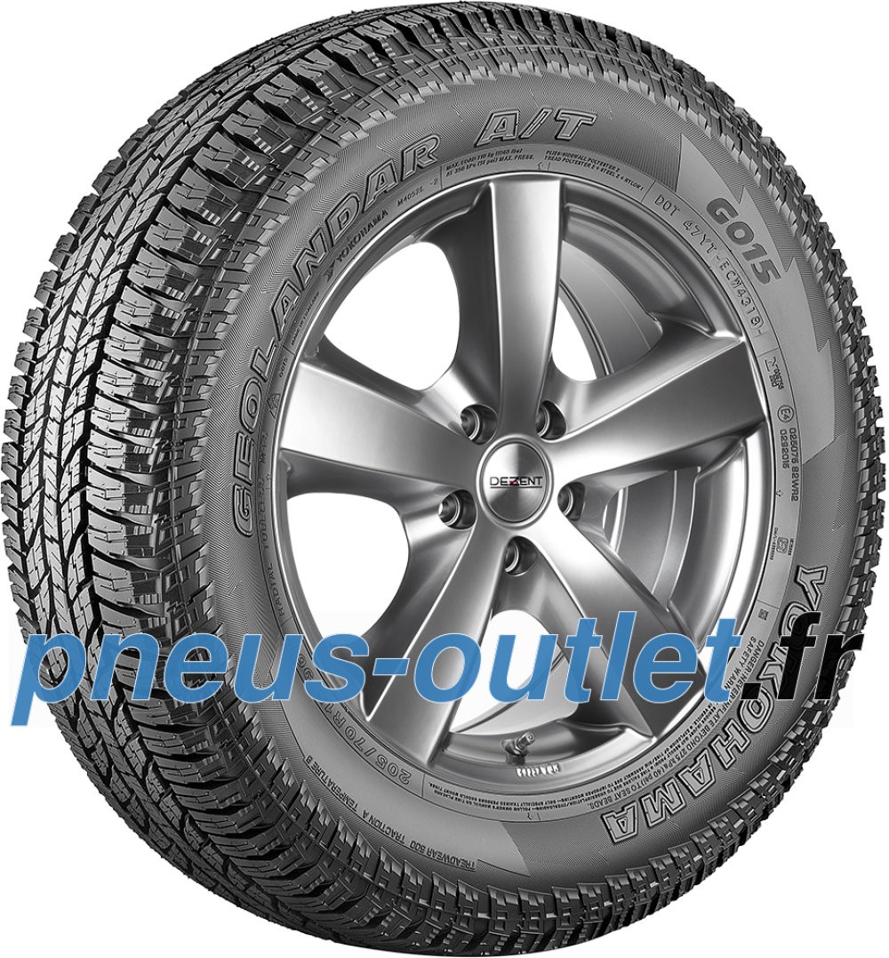 Pneu Yokohama Geolandar A/T G015 premium tout-terrain 215/60 R16 95H haute résistance