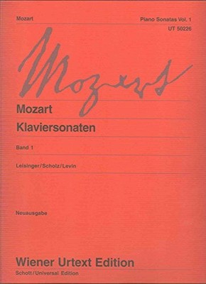 Piano Sonatas Volume 1Edited from the sourcespia... by Mozart, Wolfgang Ama Book