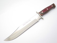 Vtg 1980s Fury Original Bowie Knife Tak Fukuta Seki Japan Big 15" Fixed Blade