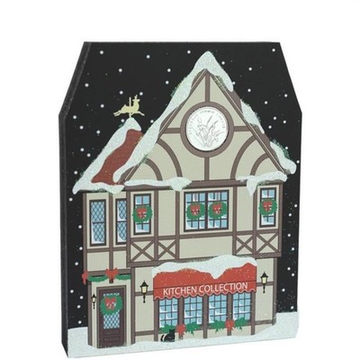 Cat s Meow Village North Pole Kitchen Collection Store Glitter Coin #19-921