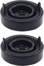 2 Pcs Headlight Dust Cover 80mm Headlight Cap Rubber Seal with 20mm Hole for
