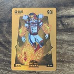 2026 Bo Jackson Battle Arena Orange Battle Foil GO-CART 'Evan Carter' #OBF-130